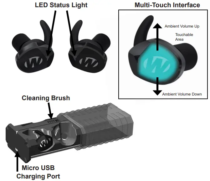 WALKER-S-GWP-SLCR2-BT-Silencer-BT-2-0-Smartphone-Control-FIG-1