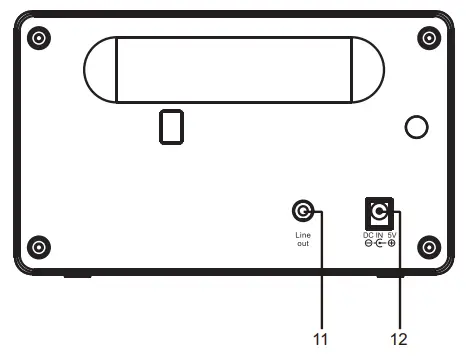 Ocean Digital WR 220 Portable Internet Radio - Front 2