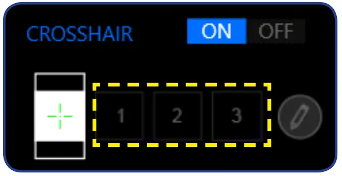 Customizing the Crosshair Cursor