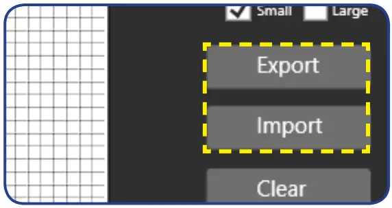 Exporting/Importing the Crosshair Cursor