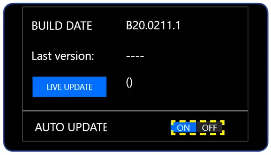 Updating the Software Automatically