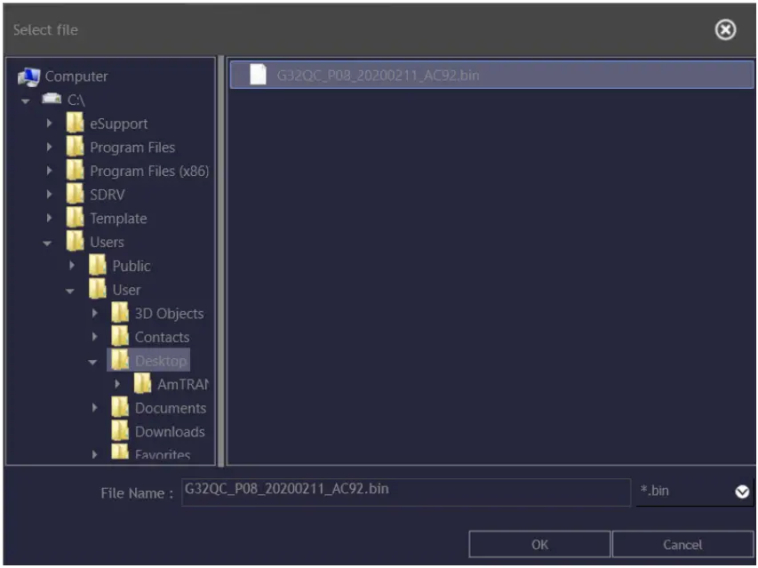 Updating the Firmware Manually