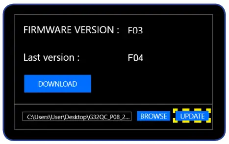 Updating the Firmware Manually