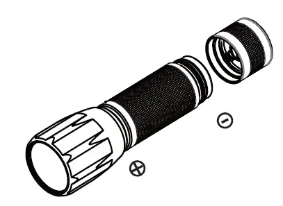 NEXTTORCH C3 380 Lumens 3AAA Flashlight fig 2