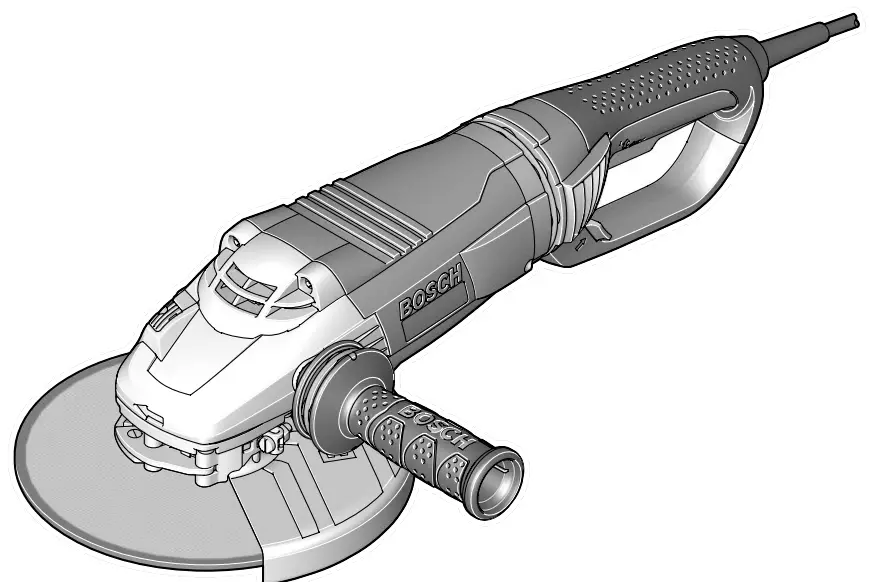 BOSCH GWS 22 180 LVI Professional Angle Grinder -