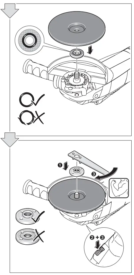 BOSCH GWS 22 180 LVI Professional Angle Grinder - 10