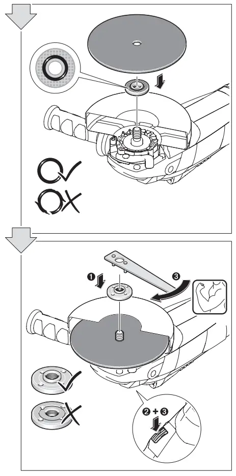 BOSCH GWS 22 180 LVI Professional Angle Grinder - 12