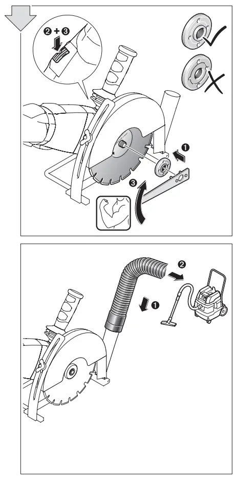 BOSCH GWS 22 180 LVI Professional Angle Grinder - 14