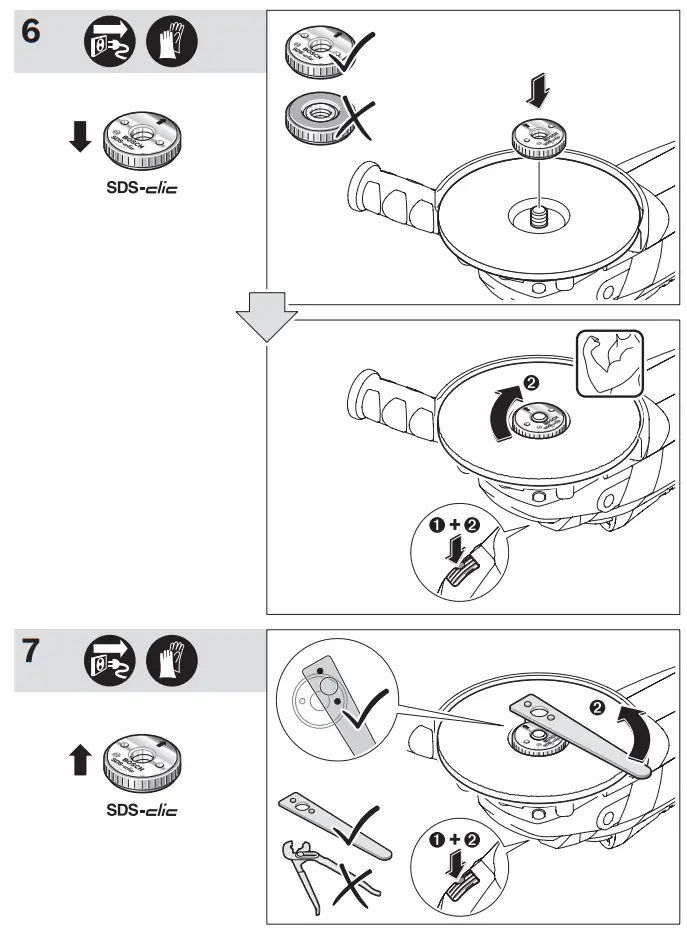 BOSCH GWS 22 180 LVI Professional Angle Grinder - 17