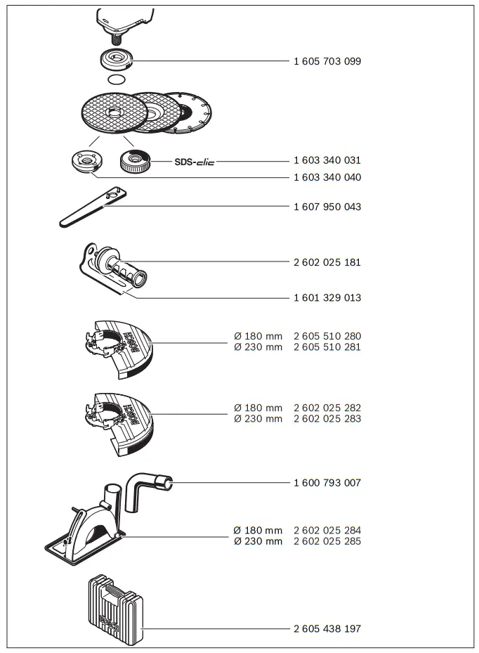 BOSCH GWS 22 180 LVI Professional Angle Grinder - 21