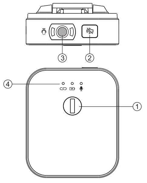 DK ELECTRONIC MP 6 2 4G Digital Microphone - fig