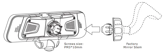 Rydeen Mobile TOMBO 360 ProKit 1 Surround View Dash Camera 5.