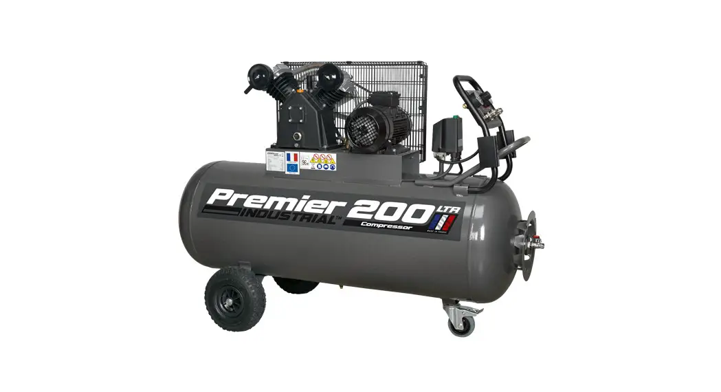 Sealey Sac3203b3ph 200l Belt Drive Air Compressor 3hp Instructions