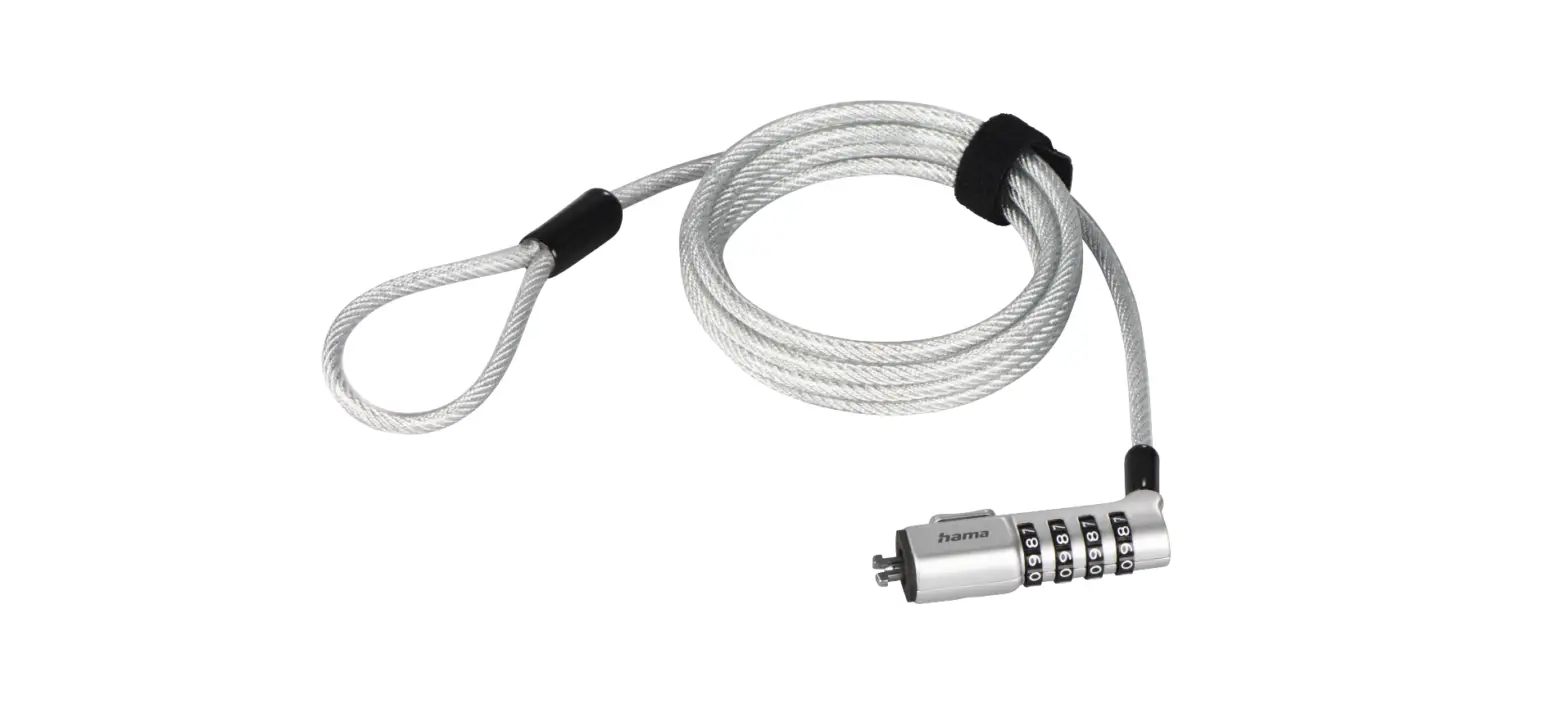 Hama 00054106 Portable Notebook Combination Lock Instruction Manual Hama 00054106 Portable Notebook Combination Lock Instruction Manual