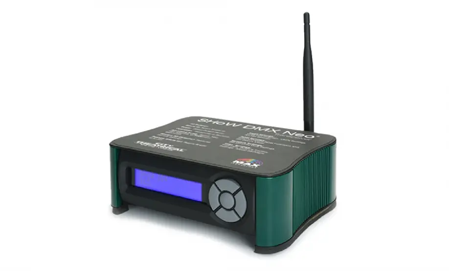 City Theatrical Citsdnr Show Dmx Neo Wireless Dmx With Maximum Bandwidth Instructions