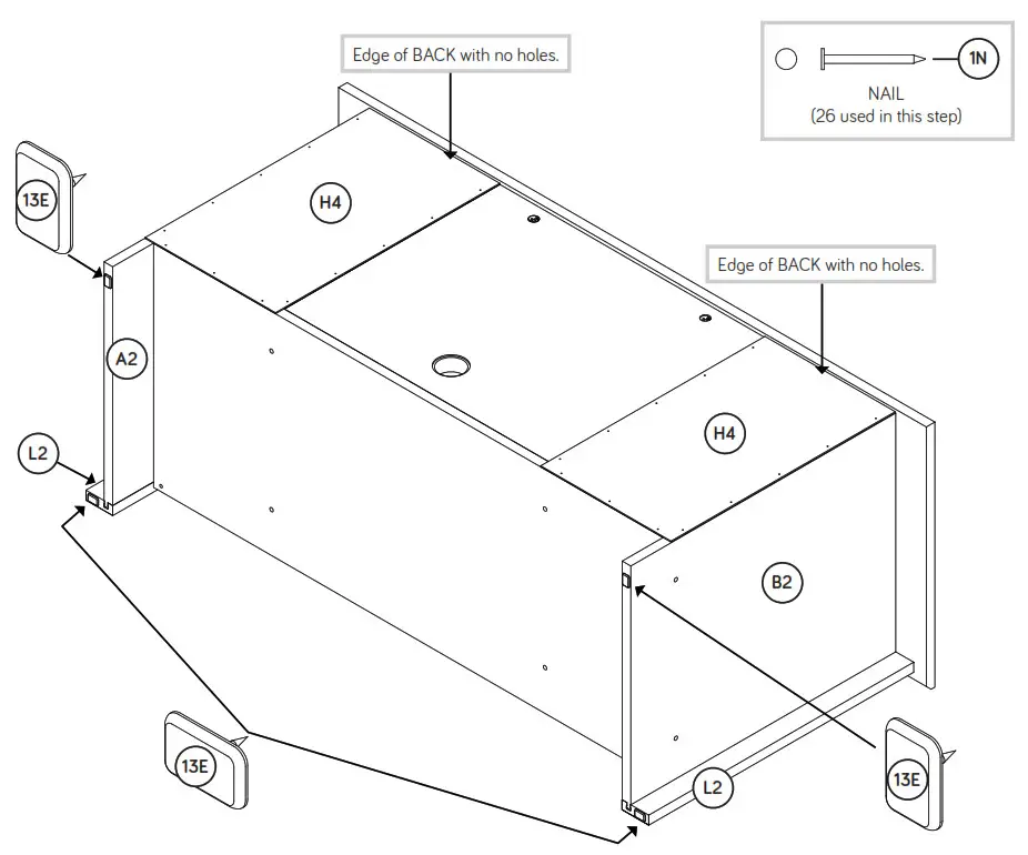 sauder TV Stand - Step 7