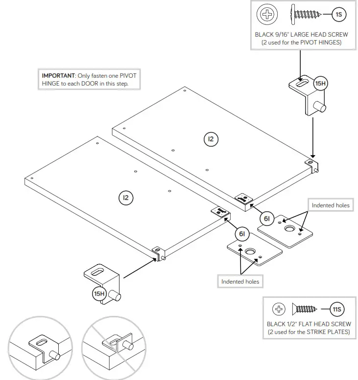 sauder TV Stand - Step 8