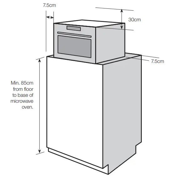 Electrolux EMM20K18GW Freestanding Microwave Oven - oven