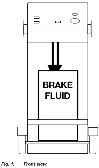 MAHLE BFX-20 Brake Fluid Exchange Unit - fig1