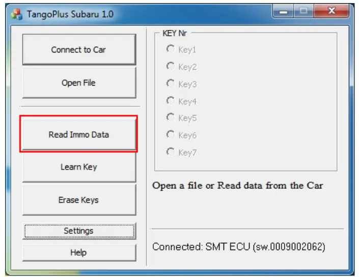 scorpio-lk Tango+ Subaru OBD Framework Software-fig8