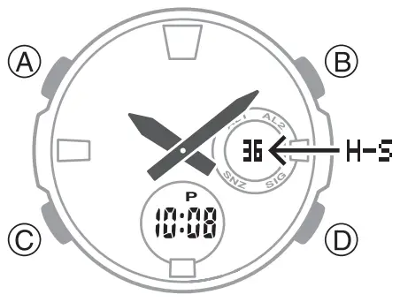 To adjust the analog time