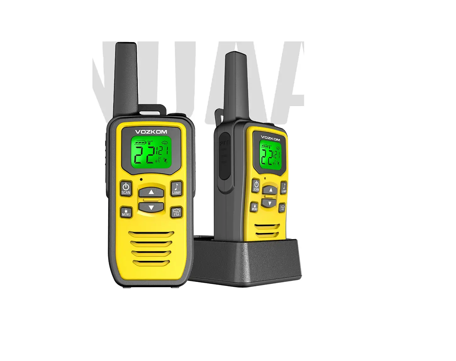 Vozkom Gt-60 Walkie Talkies For Adults Professional Instruction Guide