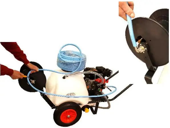 HOSE WINDER CONNECTION