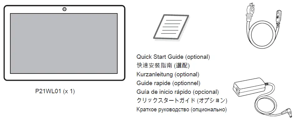 Shuttle P21WL01 Monitor 1