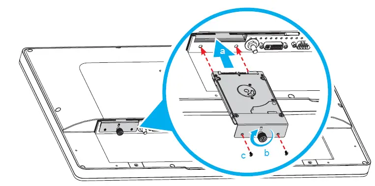 Shuttle P21WL01 Monitor 7