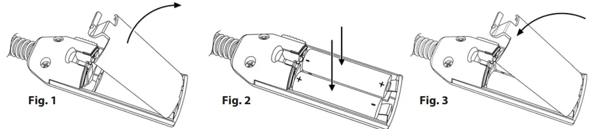 CARSON GN-88 Helping Hands 2x LED Lighted - Installing Batteries