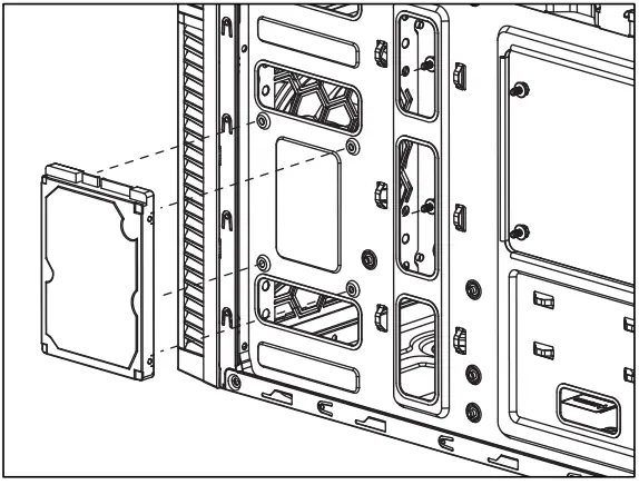 AeroCool CS 105 Cosmo Mini Tower - Install 2
