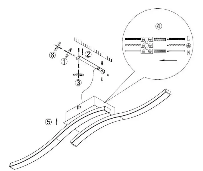 TRIO-LIGHTING-R624721xx-ROUTE-LED-Metal-Ceiling-Lamp-FIG-1