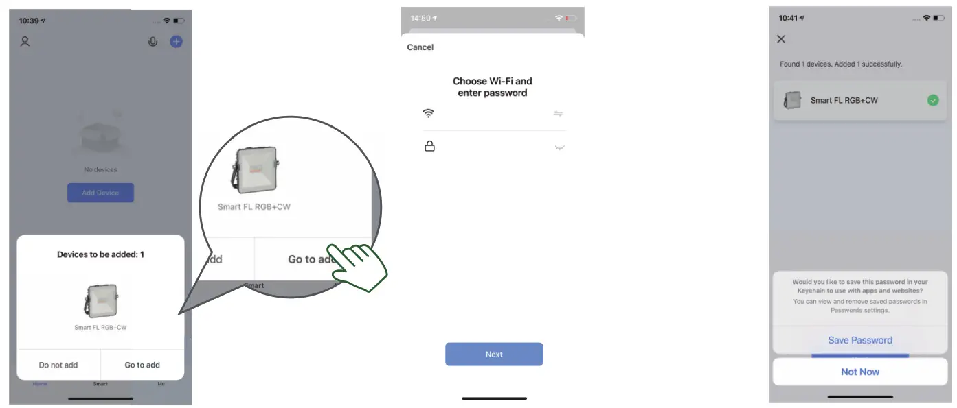 Suzhou Xinyijin Electronic Technology FL-1D20W-WB-RGBCW-US Smart Flood Light - 3