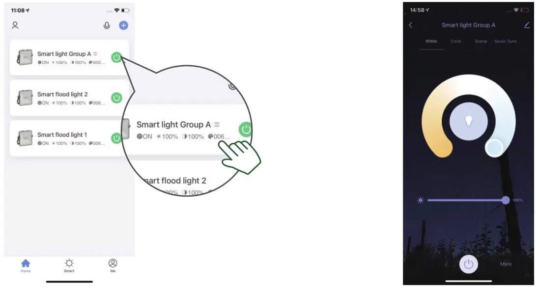 Suzhou Xinyijin Electronic Technology FL-1D20W-WB-RGBCW-US Smart Flood Light - 9