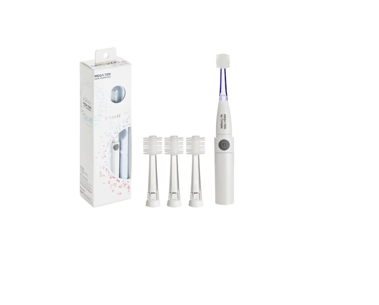 Brilliant 01010-wp Lumi 360 Degree Travel Sonic Electric Toothbrush User Guide