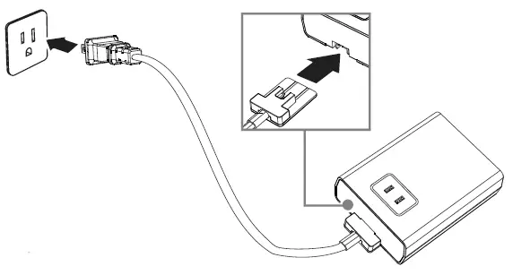 INSIGNIA NS-PW3X4AC2W22B-C 140W 4-Port USB and USB-C Charger fig (4)