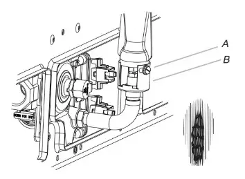 FREESTANDING GAS RANGE -Tighten locking