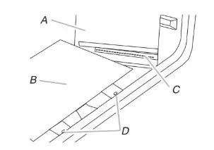 FREESTANDING GAS RANGE - Using a mirror