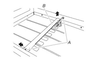 FREESTANDING GAS RANGE -burner aside.