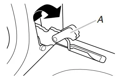 FREESTANDING GAS RANGE - oven door.