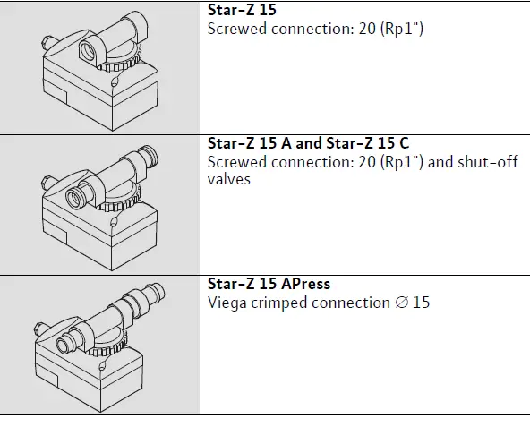 Wilo-Star-Z 15 Bronze Hot Water Circulator Pump 1