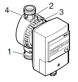 Wilo-Star-Z 15 Bronze Hot Water Circulator Pump 3