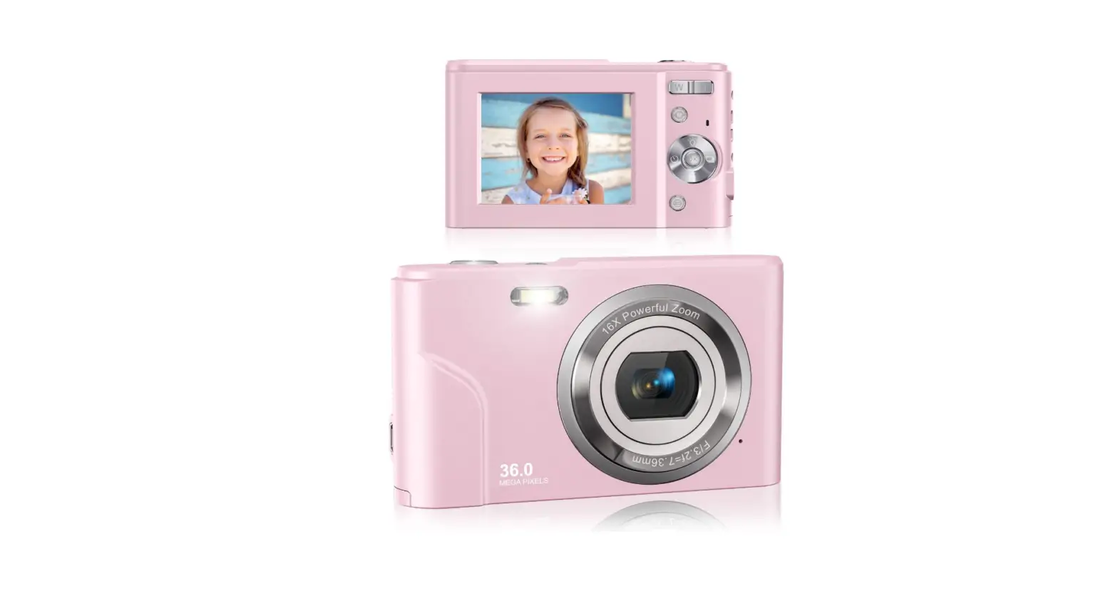 Lecran Kids Pixels Vlogging Camera User Manual