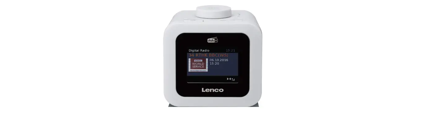 Lenco Cr-620wh Dab Plus Fm Clock Radio User Manual