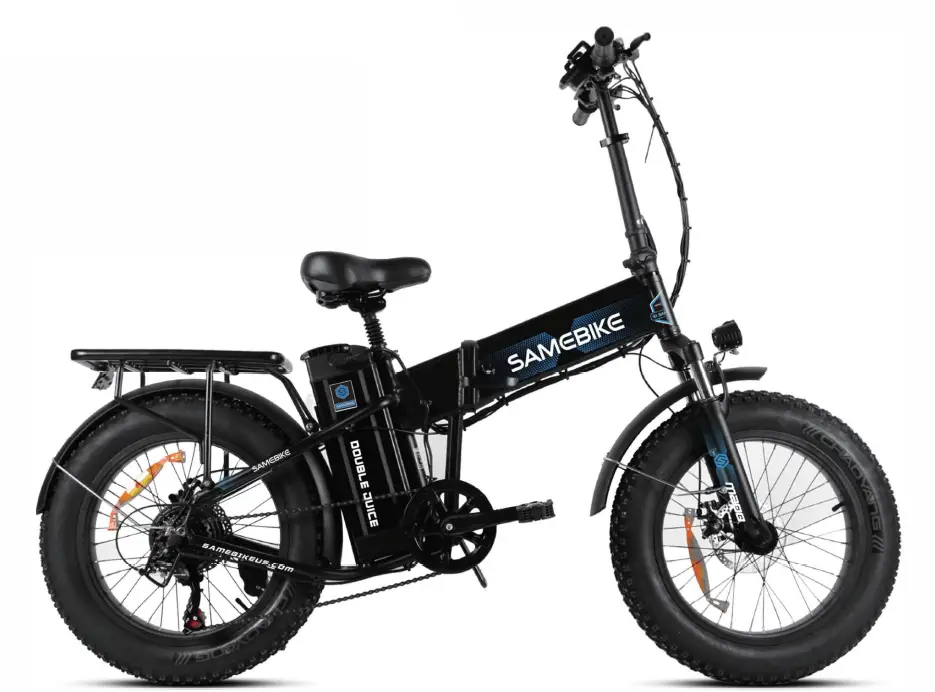 SAMEBIKE-LOTDM200 Smart-Folding-Electric-Moped-Bike-fig- (1)
