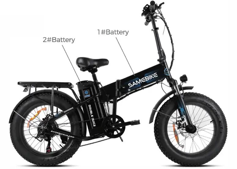 SAMEBIKE-LOTDM200 Smart-Folding-Electric-Moped-Bike-fig- (2)