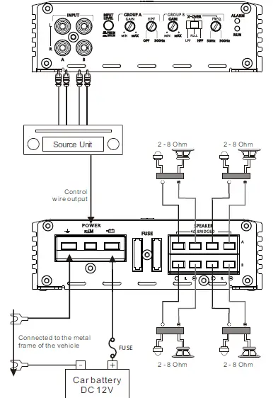 FOR-X XQ-500.1D-Mono-Car-Amplifier -03
