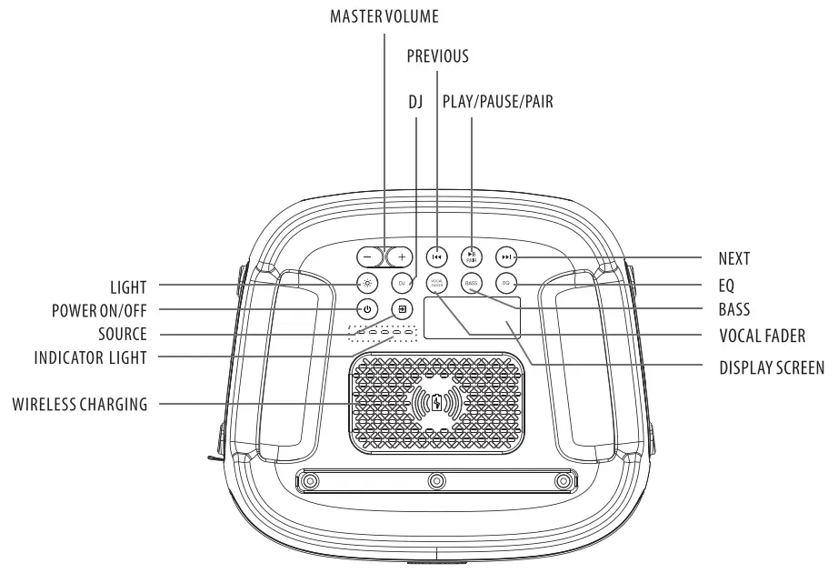 Hisense HP100 Party Rocker Speaker fig 2
