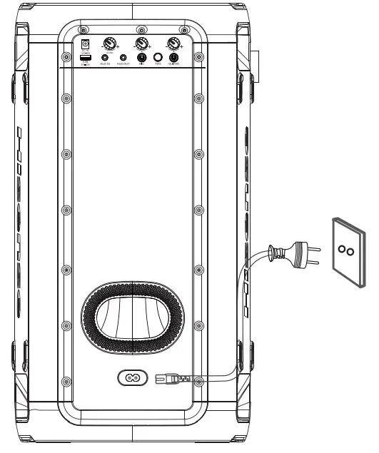 Hisense HP100 Party Rocker Speaker fig 4