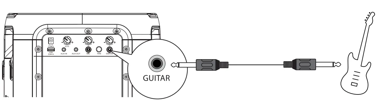 Hisense HP100 Party Rocker Speaker fig 8